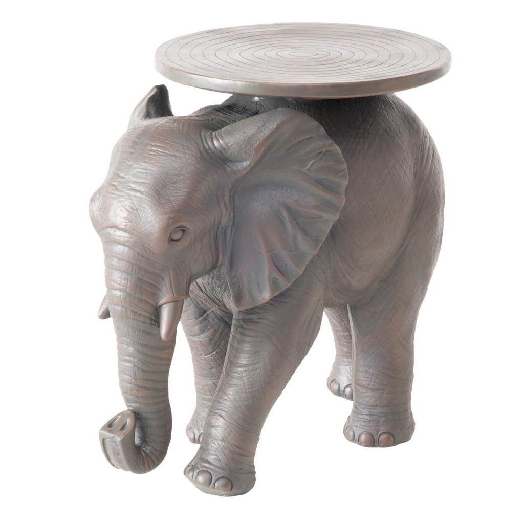 PRÍRUČNÝ STOLÍK, hnedá.