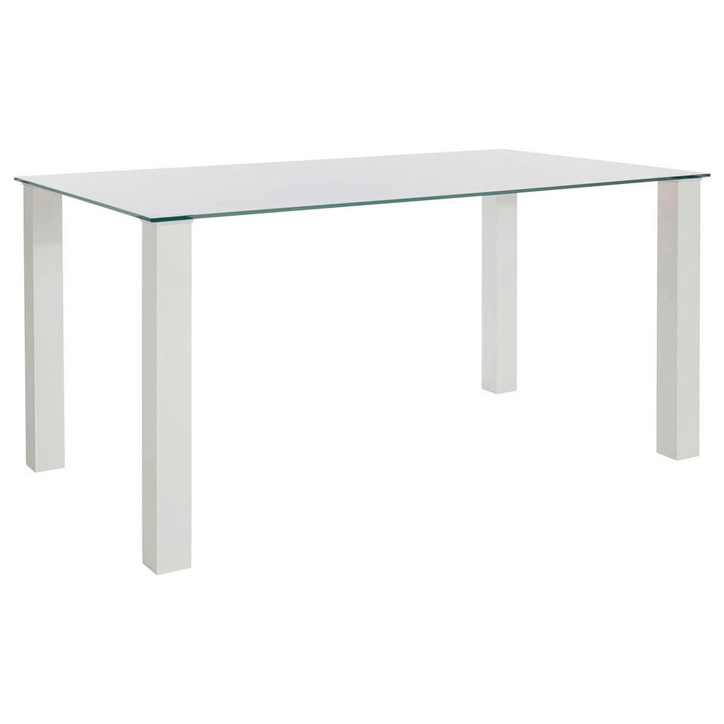 MID.YOU JEDÁLENSKÝ STÔL, biela, 90/160/76 cm.