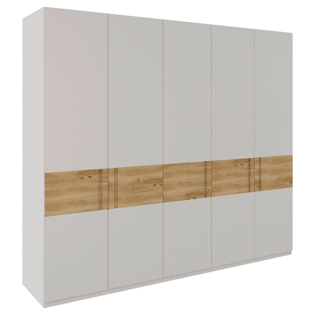 Dieter Knoll SKRIŇA S OTOČNÝMI DVERAMI, dub, farba duba, svetlosivá, 252/225/60 cm.