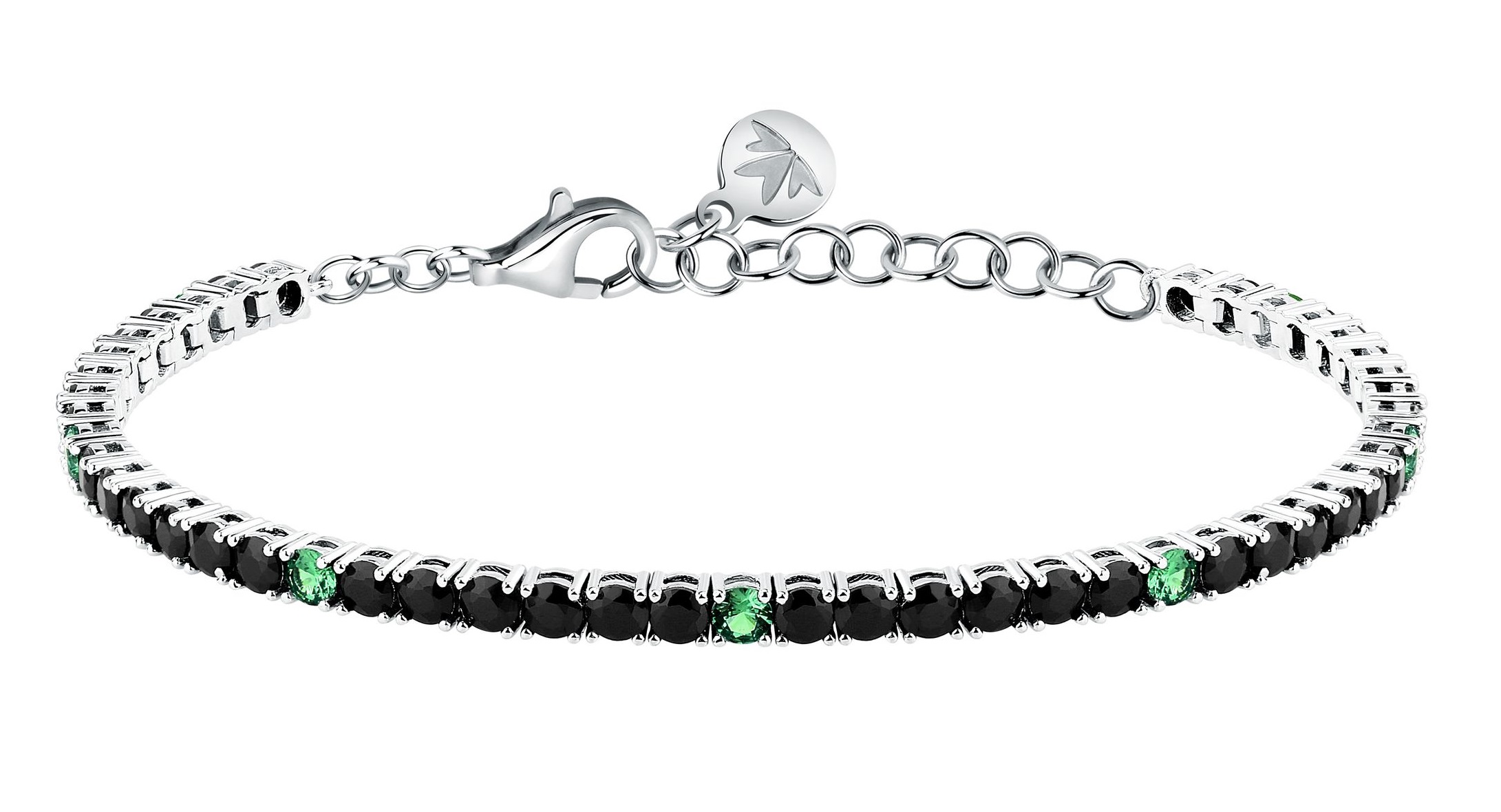 Morellato Strieborný tenisový náramok s kubickými zirkónmi Tesori SAIW260.