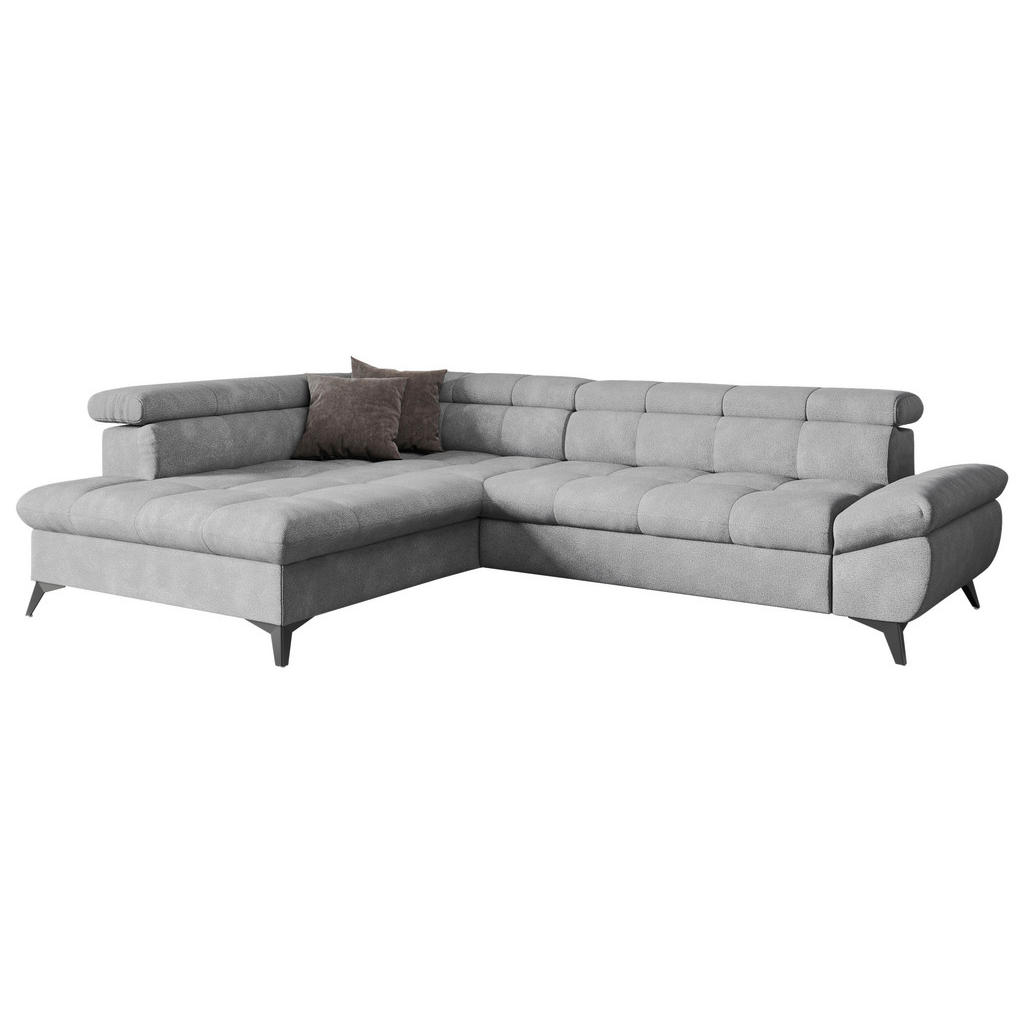 Welnova SEDACIA SÚPRAVA, textil, sivá.