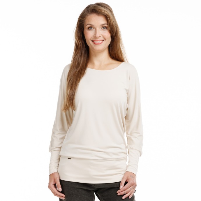 Bushman Dámske tričko Nauja, krémové S.