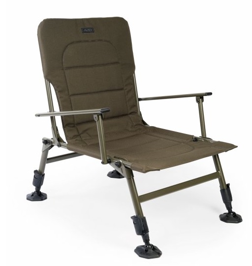 Avid carp kreslo ascent arm chair.
 Pretože je i toto kreslo vybavené štyrmi nastaviteľnými nohami, možno použiť v akomkoľvek nerovnom teréne.
 Kreslo je vďaka svojej ľahkej konštrukcii predurčené pre rybárov, ktorí potrebujú svoje vybavenie prenášať na dlhé vzdialenosti.