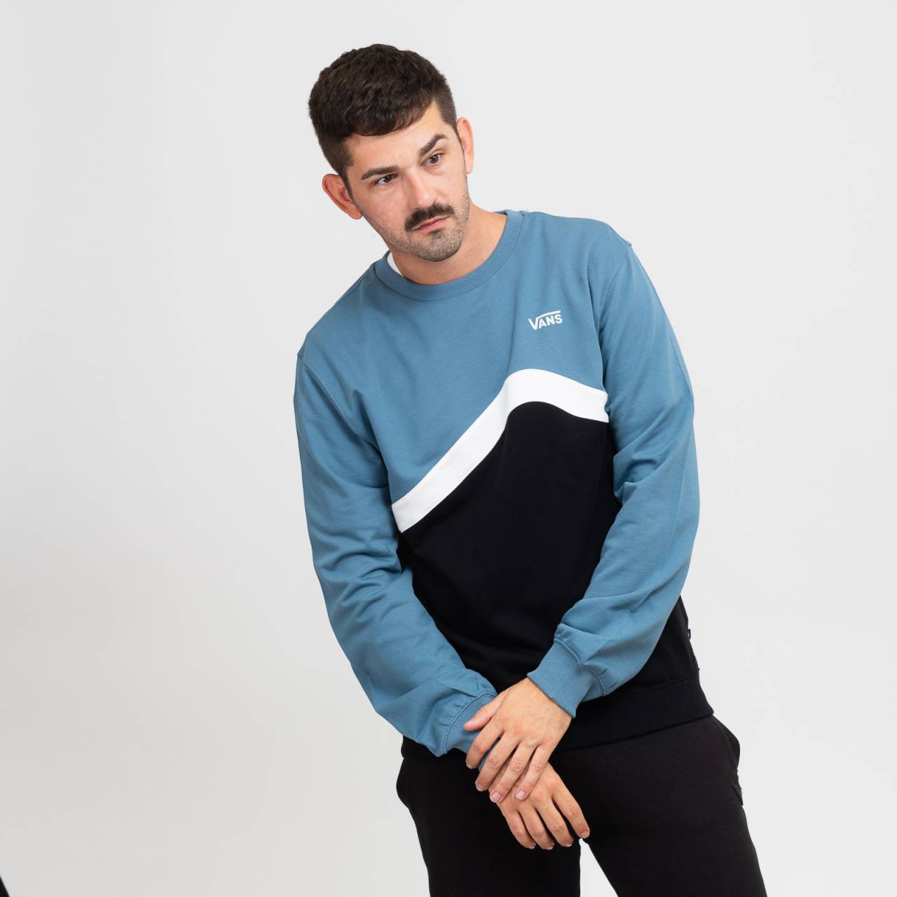 Vans SIDESTRIPE BLOCK CREW M.