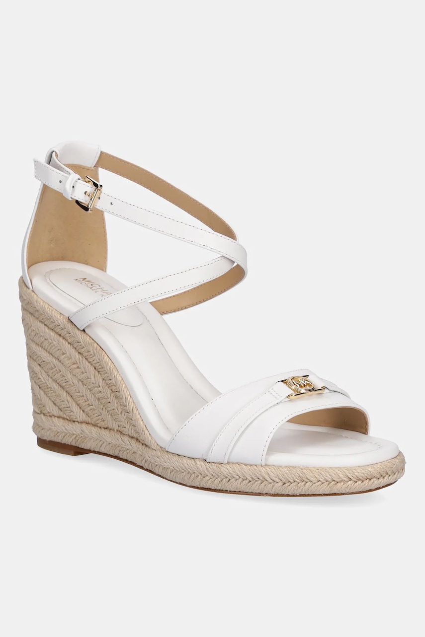 Kožené sandále MICHAEL Michael Kors Mandy.