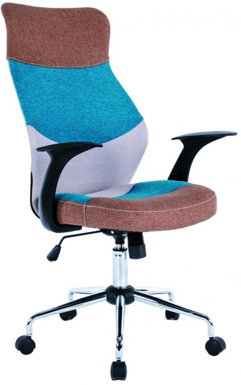 SEDIA kancelárska stolička DINO.

Stolička Dino je výnimočná predovšetkým vďaka netradičné farebné kombinácii poťahu
