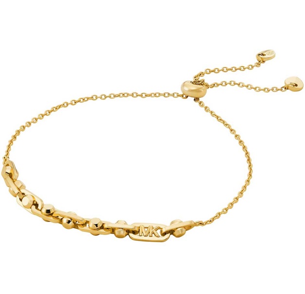 Michael Kors Štýlový pozlátený náramok Premium MKC170900710.