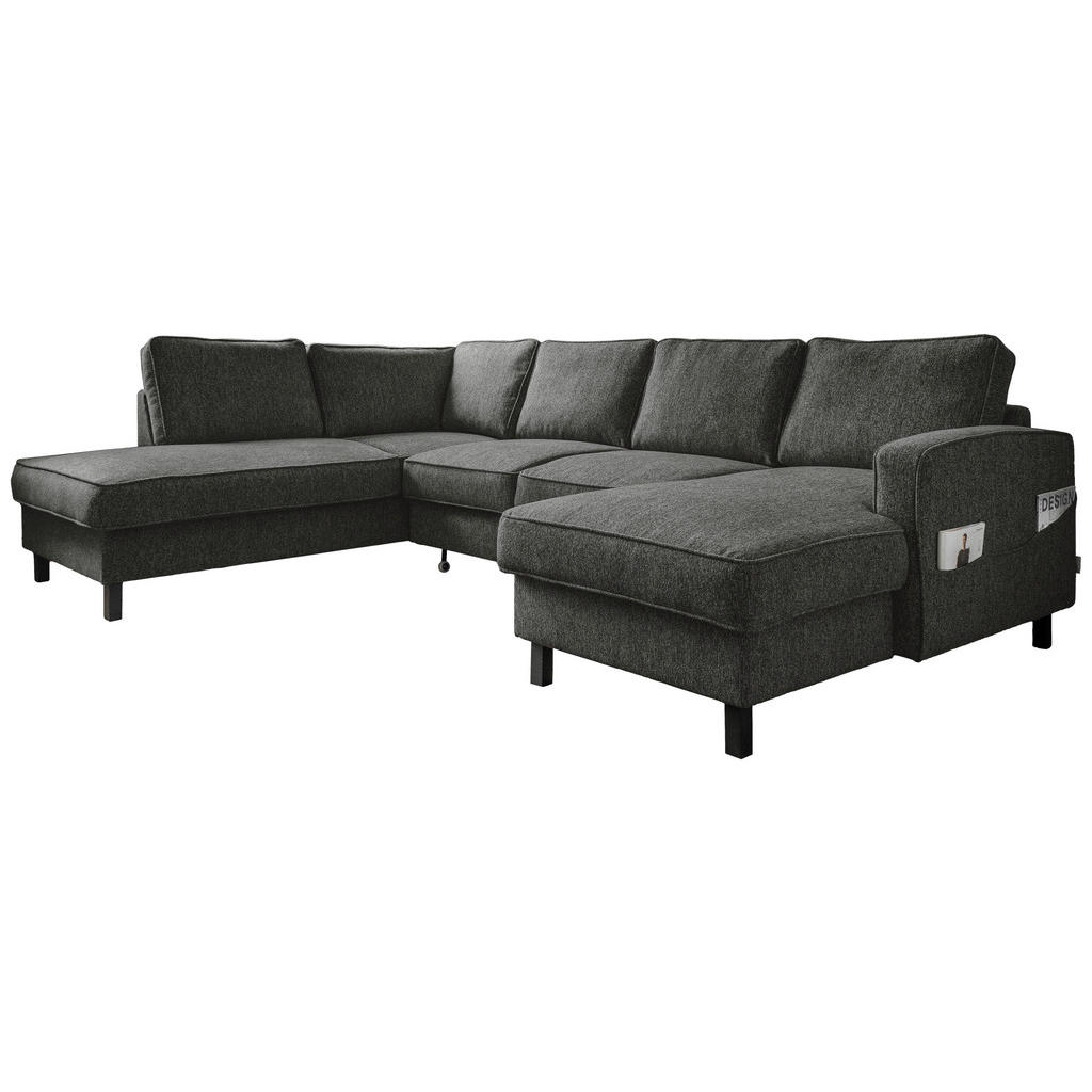 MID.YOU SEDACIA SÚPRAVA, textil, tmavosivá.