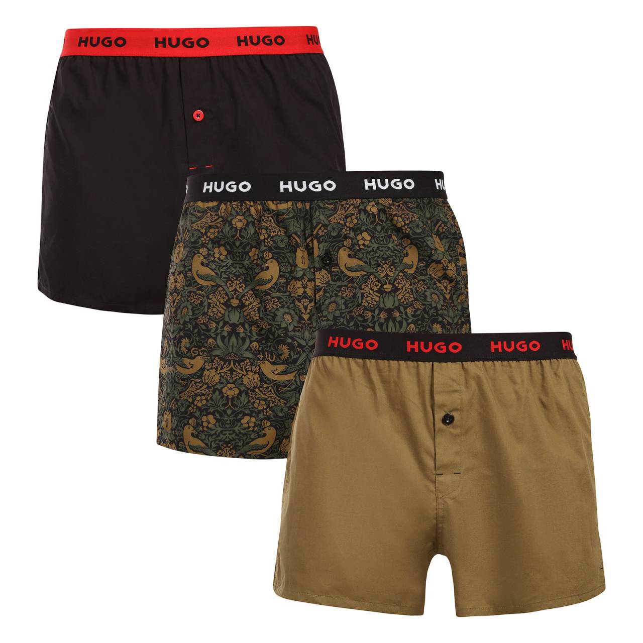 3PACK short hombre HUGO multicolor (50532565 966) XXL.
Los pantalones cortos son como las insignias secretas de los superhéroes: nadie tiene por qué verlos, ¡pero tú sabes que los tienes!
pantalones cortos de esta conocida marca se caracterizan por un corte cómodo.
Para más información, consulte la información clásica del producto.