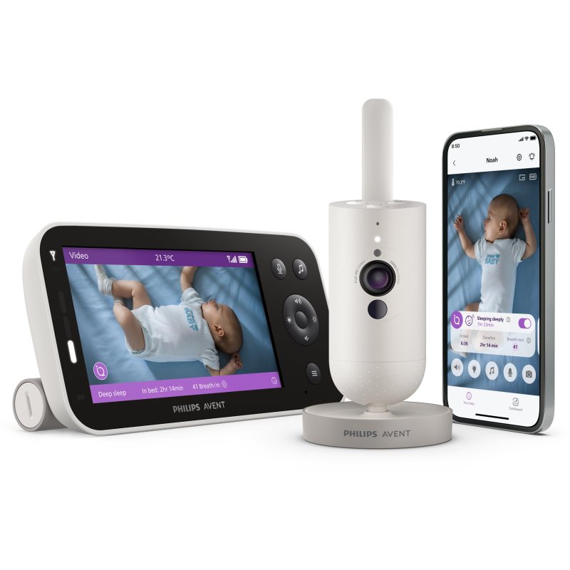 Philips Avent Premium Connected SCD971/26 inteligentná videopestúnka 1 ks.