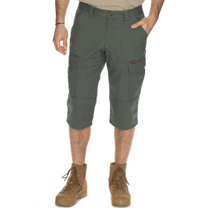 Bushman Shorts Woodin III rauchblau 44.
 Dieses Gefühl gibt dir auch das leicht elastische Mischmaterial mit einem überwiegenden Anteil von Baumwolle, sodass selbst diese Cargo-Shorts atmungsaktiv bleiben und Schweiß perfekt absorbieren, was ihre Vorteile noch nicht vollständig wiedergibt.
 Auch bei diesen Drei-Viertel-Hosen findest du Dreifachnähte, wo immer sie benötigt werden.
 
 Spezifikation:
 
 	98% Baumwolle
 	2% Elasthan
 	215 g / m&sup2;
 	Köperbindung (Köper)
 	3/4 Länge
 	Dreifachnähte
 	YKK-Qualitäts-Reißverschluss
 	verdammt bequem