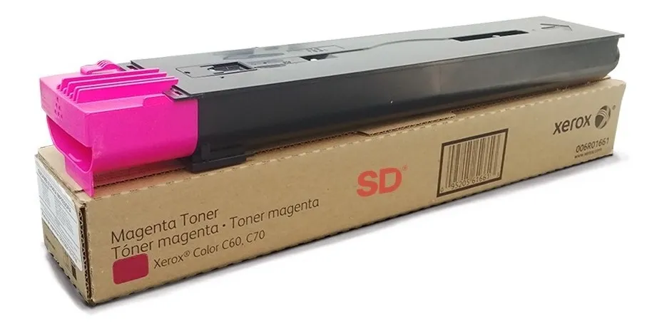 Xerox 006R01661 purpurový (magenta) originálny toner.
Originálny toner = záruka priamo od výrobcu tlačiarne
100 % použitie v tlačiarni - bezproblémové fungovanie s vašou tlačiarňou
Použitím originálnej náplne predlžujete životnosť tlačiarne
Osvedčená špičková kvalita - vysoko kvalitná a spoľahlivá tlač originálnou tlačovou kazetou od prvej do poslednej stránky
Trvalé a profesionálne výsledky tlače - dlhodobá udržateľnosť tlače
Kratšia prodleva pri tlači stránok
Garancia Vašej spokojnosti s použitím našej originálnej náplne
Zabezpečujeme bezplatnú recykláciu originálnych náplní
Zlyhanie náplne v menej ako 1% prípadov
Jednoduchá a rýchla výmena náplne

Kód výrobcu: 006R01661