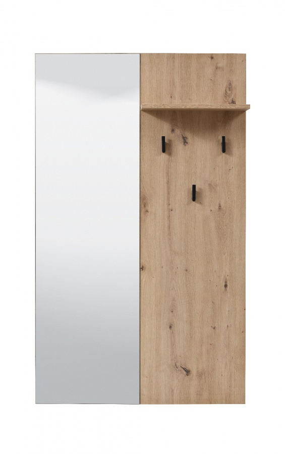 Vešiakový panel so zrkadlom nathan - dub artisan/čierna.

 

Pokiaľ chcete predsieň oživiť nábytkom v prírodnom odtieni, odporúčame kolekciu Nathan, ktorá vás svojím prevedením nesklame a zútulnia vašu domácnosť.