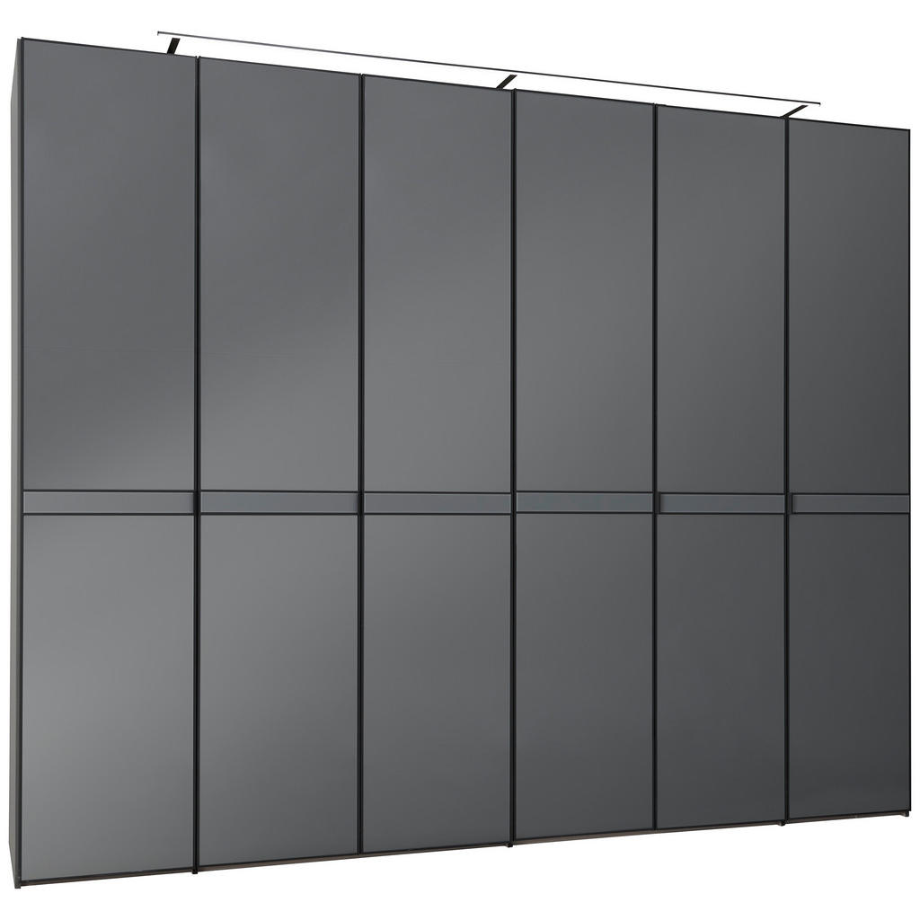 Dieter Knoll SKRIŇA S OTOČNÝMI DVERAMI, antracitová, 298/240/63 cm.