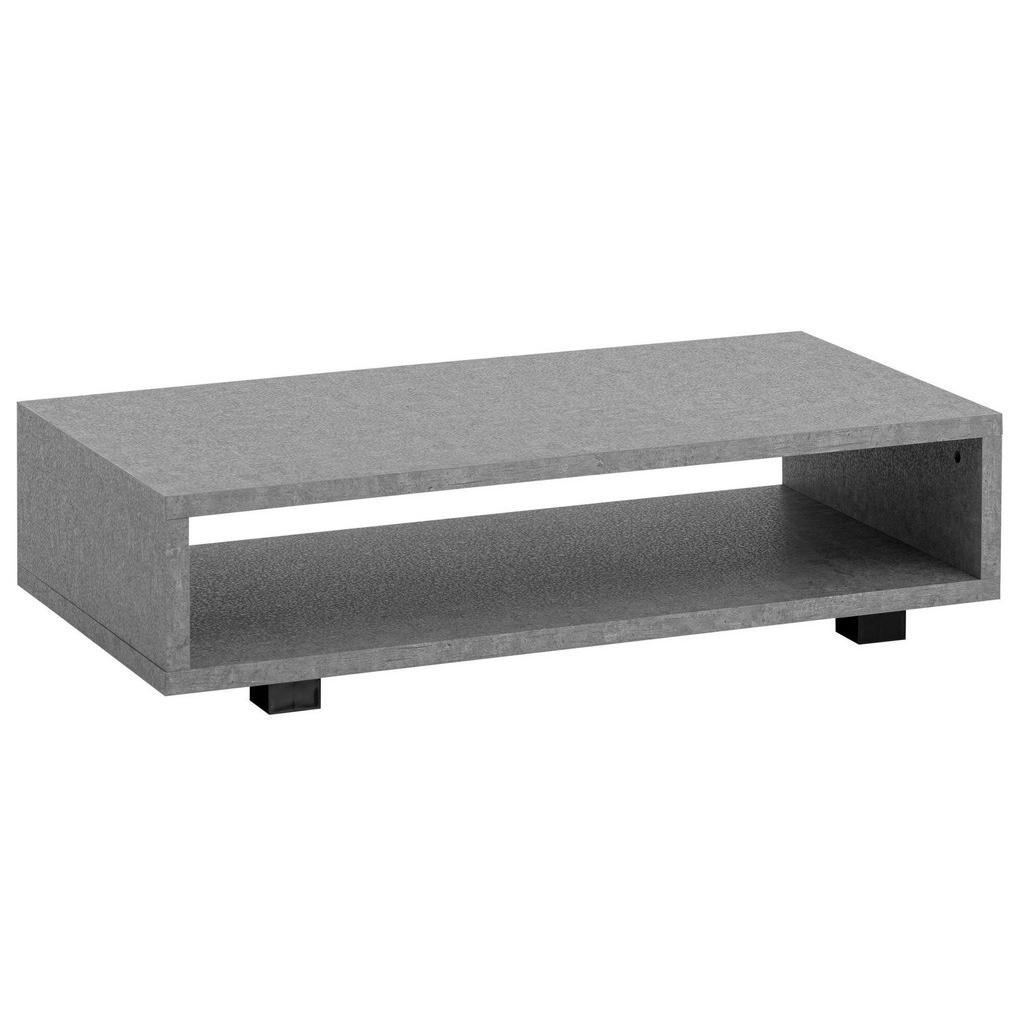 Livetastic KONFERENČNÝ STOLÍK, sivá, kompozitné drevo, 100/50/25 cm.