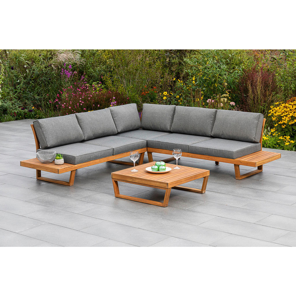 Gardenson TERASOVÁ SEDACIA SÚPRAVA 13-dielne, drevo.