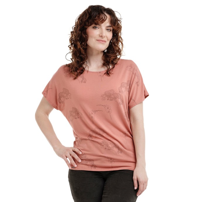 Bushman Dámske tričko Goa, staroružové S.
 
 Tričko obahuje 94 % TENCEL™  modalu.