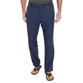 Bushman Trousers Elwood dark blue 52.
 
 Specifications:
 
 Composition: Linen (55%), premium viscose (45%),
 
 Weight: 180 g/m&sup2;.