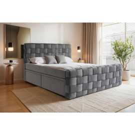 Livetastic AMERICKÁ POSTEĽ, 140/200 cm, grafitová.