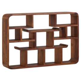 MID.YOU NÁSTENNÝ REGÁL, farba indického palisandra.