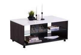 Konferenčný stolík carter - dub čierny/biela.

 

Okrem praktického využitia plní aj funkciu štýlovú.

 

Konferenčný stolík Carter v inom farebnom prevedení nájdete nižšie v súvisiacich produktoch spolu s ďalšími tipy na nábytok do obývacej izby.