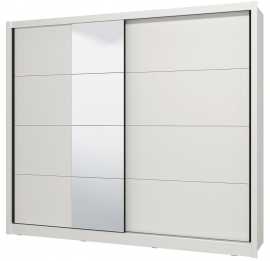 Posuvná šatníková skriňa so zrkadlom 245 gally - biela.

 

Rozmery posuvnej šatníkovej skrine so zrkadlom 245 Gally sú 245x215,5x58cm (š, v, h).

 

Všetky produkty z kolekcie Gally nájdete nižšie v súvisiacich produktoch.