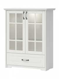 Kombinovaná vitrína marley - biela/borovica.

 

Čelné dosky a ozdobné lišty sú lakované odolným UV lakom s jemným matným efektom.

 

Rozmery kombinovanej vitríny s osvetlením Marley sú 101x128x49cm (š, v, h).

 

Všetky produkty patriace do kolekcie Marley nájdete nižšie v súvisiacich produktoch.