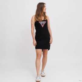 Guess Triangle Rhinestones Tank S.