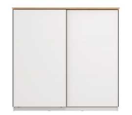 Skriňa s posuvnými dverami lotta - biela/dub artisan.

 

Korpus šatníkovej skrine tvorí lamino v bielej farbe, dvere sú vyrobené z profilovaných MDF dosiek.

 

Rozmery Skrine s posuvnými dverami Lotta sú 220x214x65,5cm (š, v, h).

 

Všetky produkty z kolekcie Lotta nájdete nižšie v súvisiacich produktoch.