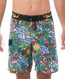 Moške kopalke 69SLAM TROPICAMAZON (SLLAMO-PM) XXL.
Uživajte v poletju v polni meri s kopalkami 69SLAM - idealno izbiro za tiste, ki iščejo največje udobje, funkcionalnost in prepoznaven slog.
Lahka, hitro sušeča se in pripravljena na akcijo
Kopalke so izdelane iz 100-odstotnega poliestra, ki je idealen material za zabavo v vodi in aktivno gibanje.
Praktičen kroj in premišljene podrobnosti
Klasičen kroj zagotavlja udobno prileganje in zadostno pokritost.
V čem je blagovna znamka 69SLAM posebna?
Blagovna znamka 69SLAM izvira z Balija in je simbol svobode, ustvarjalnosti in nebrzdanega življenjskega sloga.
Kako skrbeti za kopalke:

Pralnica: Kopalke lahko operete ročno ali v pralnem stroju na nežnem programu pri 30 °C.
Sušenje: Ne sušite ga v sušilniku.
Likanje: Kopalk ne likate - material tega ne potrebuje, visoke temperature pa bi ga lahko poškodovale.