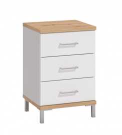 Nočný stolík auri - dub artisan/biela.

 

Rozmery nočného stolíka Auri sú 45x69x40cm (š, v, h).

 

Všetok nábytok z tejto kolekcie a ďalšie odporúčané produkty nájdete nižšie.