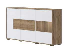 Široká komoda freya - dub halifax/biela.

 

Vďaka použitiu špeciálneho UV laku je dosiahnutý naozaj vysoký lesk na bielych povrchoch.

 

Rozmery širokej komody Freya sú 180x97x41cm (š, v, h).

 

Všetok nábytok patriaci do kolekcie Freya nájdete nižšie v súvisiacich produktoch.