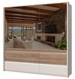 Päťdverová šatníková skriňa so zrkadlami a led osvetlením artemisia -.

 

Dominantou tejto skrine je päť bronzových zrkadiel, ktoré pôsobia veľmi prepychovo.


Súčasťou skrine je LED osvetlenie, ktoré sa nachádza v hornej časti.


Rozmery päťdverovej šatníkovej skrine so zrkadlami a LED osvetlením Artemisia sú 223x226x60cm (š, v, h).


Všetky produkty z kolekcie Artemisia nájdete nižšie v súvisiacich produktoch.