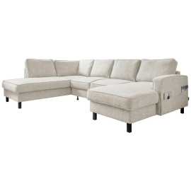 MID.YOU SEDACIA SÚPRAVA, textil, béžová.