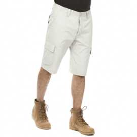 Bushman Shorts Creston stein 46.
 Du kannst alles, was du brauchst, in den sechs geräumigen Taschen aufbewahren (zwei tiefe Keiltaschen, zwei aufgesetzte Gesäßtaschen und zwei aufgesetzte Seitentaschen).
 
 Spezifikationen:
 
 	100% Baumwolle
 	210 g / m&sup2;
 	Ripstop
 	strapazierfähig
 	viel Stauraum
 	YKK Reißverschluss
 	verdammt bequem