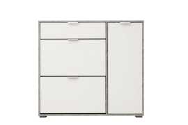 Kombinovaný botník triss - biela/beton.

 

Rozmery botníku Triss sú 102x94,5x33cm (š, v, h)

 

Ďalšie varianty botníkov Triss a iné súvisiace produkty nájdete nižšie.