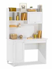 Veľký písací stôl luxor - biela.

 

Kúzelný písací stôl Luxor poskytne všetkým menším aj dospievajúcim dievčatám nielen pracovný kútik snov, ale aj báječný osobný priestor.

 


Rozmery veľkého písacieho stola Luxor sú 110x165x59cm (š, v, h).

 


Všetky produkty z kolekcie Luxor nájdete nižšie v súvisiacom tovare.