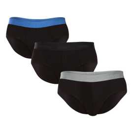 3PACK pánske slipy HUGO čierné (50532570 008) M.
Zvoľte osvedčenú klasiku s moderným nádychom vďaka pánskym slipom HUGO.
Kvalitný materiál pre celodenné nosenie
Slipy sú vyrobené z kombinácie bavlny a elastanu.
Dizajn a štýl pre každodenné pohodlie
Jednoduchý dizajn doplnený tkanou gumou s logom HUGO vytvára moderný a sebavedomý vzhľad.
Prečo by slipy HUGO nemali chýbať vo vašom šatníku

Vysoko kvalitný bavlnený materiál: Priedušný, mäkký a šetrný k pokožke.
Dômyslený strih na každodenné nosenie: Slipy skvele sedia a držia tvar aj po viacerých praniach.
Elegantný tkaný guma: Decentný, ale štýlový dizajn, ktorý sa hodí ku každému outfitu.

Spodná bielizeň Hugo pre milovníkov pohodlia a luxusu
Značka spodnej bielizne Hugo patrí do rodiny oblečenia Hugo Boss a vyniká rovnako kvalitnými materiálmi a precíznou spracovanosťou.
Ako sa starať o slipy HUGO
Aby ti tvoje obľúbené spodné prádlo vydržalo dlho v skvelom stave, odporúčame dodržiavať nasledujúce pokyny.

Pranie: Per slipy na 40 ° C s jemnými pracími prostriedkami.
Sušenie: Výrobca povoľuje sušenie v sušičke – používaj ale nízku teplotu a šetrný program.
Žehlenie: Slipy môžeš žehliť na nízku teplotu vhodnú pre bavlnu.

Tip: Tvoje obľúbené spodné prádlo si zaslúži jemné zaobchádzanie.