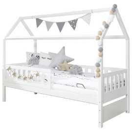 MID.YOU DOMČEKOVÁ POSTEĽ, 90/200 cm biela.