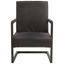 MID.YOU KRESLO, kov, textil, antracitová.