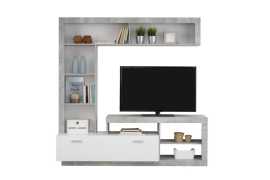 Obývacia stena jonas - beton/biela.

 

Dominantné miesto je tu vyhranené televízii, ktorá tu bude skvele vyzerať ako stojaci, tak zavesená na stene. Uzatvárateľná priehradka v bielom prevedení sa vám bude dobre otvárať pomocou štíhlych šedých úchytiek.

 

Rozmery obývacej steny Jonas sú 170,5x170,5x41,5cm (š, v, h)

 

Ďalšie typy obývacích stien a ostatné súvisiace produkty nájdete v zozname nižšie.