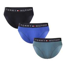 3PACK moške hlačke Tommy Hilfiger večbarvne (UM0UM03701 05J) XXL.
Uživajte v udobju, na katerega se lahko zanesete vsak dan, in v slogu, ki je sinonim za ameriško eleganco.
Vrhunski material za vaše maksimalno udobje
Spodnjice so izdelane iz bombaža s pridihom elastana, kar je preizkušena kombinacija za spodnje perilo.
Brezčasen slog za ljubitelje minimalizma
Značilno čisto obliko blagovne znamke Tommy Hilfiger dopolnjuje tkani elastični logotip, ki hlačam doda sodoben in eleganten poudarek.
Zakaj bi vsekakor morali preizkusiti kratke hlače Tommy Hilfiger

Premium material: Visoka vsebnost bombaža za naravno udobje in zračnost.
Ikonično oblikovanje Tommy Hilfiger: Logotip iz kovane gume je eleganten in sodoben.
Univerzalna uporaba: Idealen kroj za vsako priložnost, od vsakdanjega nošenja do športa.

Spodnje perilo Tommy Hilfiger je zagotovilo najvišje kakovosti
Blagovna znamka Tommy Hilfiger je pred skoraj 40 leti postala ikona ameriškega oblačenja, njena barvita paleta modre, rdeče in bele barve pa je prepoznavna že na prvi pogled.
Kako skrbeti za kratke hlače Tommy Hilfiger
Da bi zagotovili trajno uživanje v spodnjem perilu, vam priporočamo, da upoštevate te smernice.

Pralnica: na lističe pri 40 °C.
Sušenje: Nogavice lahko posušite v sušilnem stroju, vendar priporočamo nežen program in nižjo temperaturo, da podaljšate življenjsko dobo materiala.
Likanje: Spodnjice lahko likate, vendar vedno na nižji temperaturi in po možnosti od znotraj navzven.

Nasvet: Vaše najljubše spodnje perilo si zasluži nežno nego.