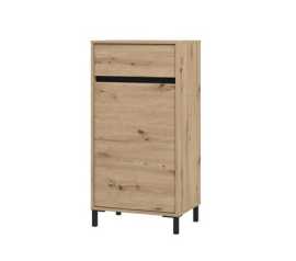 Predsieňová komoda april - dub, čierna.

Komoda je navrhnutá s dôrazom na funkčnosť a design.

Materiálové zloženie komody zahŕňa drevotriesku s hrúbkou 16 mm a HDF dosky s hrúbkou 3 mm, čo zaisťuje jej pevnosť a stabilitu.

Kombinácia dubového dekoru a čiernych matných detailov prináša nadčasový štýl, ktorý sa hodí do rôznych typov interiérov, od moderných po klasické.

Okrem estetických a praktických výhod je komoda tiež jednoduchá na montáž a údržbu.

 

Rozmery Predsieňové komody April sú 54,5 x109,5x40cm (š, v, h).

 

 

Všetky produkty z kolekcie April nájdete nižšie v súvisiacom tovare.