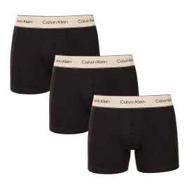 3PACK pánske boxerky Calvin Klein čierne (NB4447-UB1) S, trenky.
Užívajte si maximálne pohodlie a luxus s pánskymi boxerkami Calvin Klein.
Kvalitný materiál pre celodenné pohodlie
Tieto boxerky sú vyrobené z prvotriednej zmesi bavlny a elastanu.
Elegantný dizajn a praktický strih
Tkaná guma s kontrastným logom Calvin Klein vytvárajú štýlový a nadčasový vzhľad.
Prečo si zamilujete boxerky Calvin Klein

Prvotriedny materiál: Kombinácia bavlny a elastanu zaručuje mäkkosť, priedušnosť a elasticitu pre maximálne pohodlie počas celého dňa.


Štýlový dizajn: Ikonické logo Calvin Klein s vyšívanou gumou dodáva boxerkám elegantný vzhľad vhodný na každú príležitosť.


Praktický strih: dlhšie nohavice a prispôsobivý strih poskytujú väčšie pohodlie a voľnosť pohybu, ideálne na bežné nosenie, do práce aj na voľný čas.

Spodnú bielizeň Calvin Klein milujú ľudia na celom svete
Pánska spodná bielizeň Calvin Klein patrí k stáliciam módneho priemyslu.
Ako sa starať o boxerky Calvin Klein
Aby si vaše nové boxerky zachovali svoj vzhľad a kvalitu čo najdlhšie, dodržiavajte tieto jednoduché pokyny:

Pranie: Perte ich pri maximálnej teplote 30 °C.


Sušenie: Sušenie v bubnovej sušičke sa neodporúča - najlepšou voľbou je sušenie na vzduchu.


Žehlenie: Boxerky nie je potrebné žehliť, čím ušetríte čas a námahu.

Tip: Hľadanie obľúbenej spodnej bielizne môže byť beh na dlhé trate, preto chceme, aby vám obľúbené kúsky dlho vydržali.