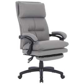 MID.YOU KANCELÁRSKE KRESLO, mikrovlákno, sivá.