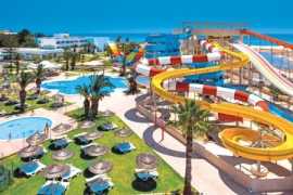 Tunisko Hammamet Splashworld Venus Beach 11 dňový pobyt All Inclusive Letecky Letisko: Praha August 2026 (17/08/26-27/08/26)