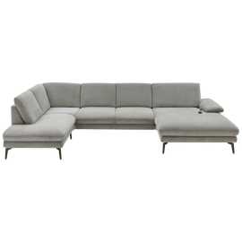 Dieter Knoll SEDACIA SÚPRAVA, textil, sivá.