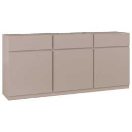 MID.YOU ŠIROKÁ KOMODA, béžová, 180/82,5/40 cm.
