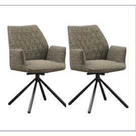 MID.YOU SADA STOLIČIEK S PODRÚČKAMI 2 kus.