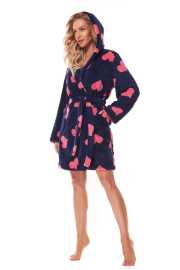 Ženski kopalni plašč L&L večbarvni (2310) XL.